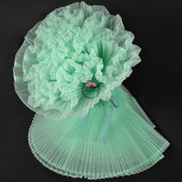 Élégant bouquet vert aqua accrocheur