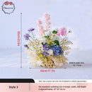 Blue And Purple Series Simulation Floral Wedding Scene Decoration