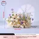 Blue And Purple Series Simulation Floral Wedding Scene Decoration