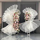 Flowerva White "Ballet Love" Gorgeous Wedding Party Background Decoration