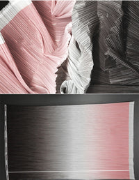 Dégradé rose blanc gris or chaud estampage rides plissage Texture tissu décoration de mariage