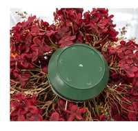Flowerva – décoration de centre de Table de mariage, hortensia rose coloré, feuille d'or