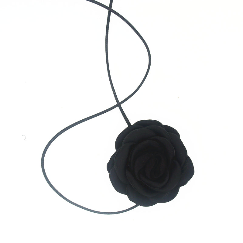 Camellia-inspired Luxurious Floral Necklace