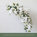 Phalaenopsis Flower Art Set Wedding Flower Arch Background Decoration