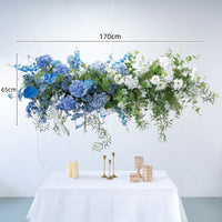 Flowerva Blue Forest Style Simulated Flower Decoration