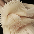 Beige Great Pleated Organza Crinkle Fabric 6324