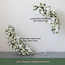 Phalaenopsis Flower Art Set Wedding Flower Arch Background Decoration