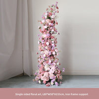 Wedding Large Arch Flower Rack Road Guide Flower Stage Background Decoration