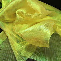 Mermaid Texture Pleated Organza Fabric Wedding Decoration Wedding Dress Design