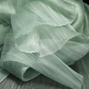 Organza Fabric Pleated Textured Wedding Styling Fabrics