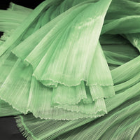 Organza Fabric Pleated Textured Wedding Styling Fabrics