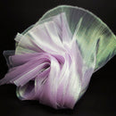 Light Purple Mermaid Texture Pleated Organza Fabric Wedding Decoration Wedding Dress Design