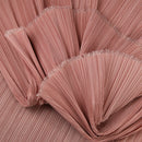 Flowerva Gray Pink Flowerva Pleated Decoration Printmaking Fabric