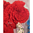 Valentine's Day themed decoration Auspicious Koi-inspired Grand Red Fabric Decoration