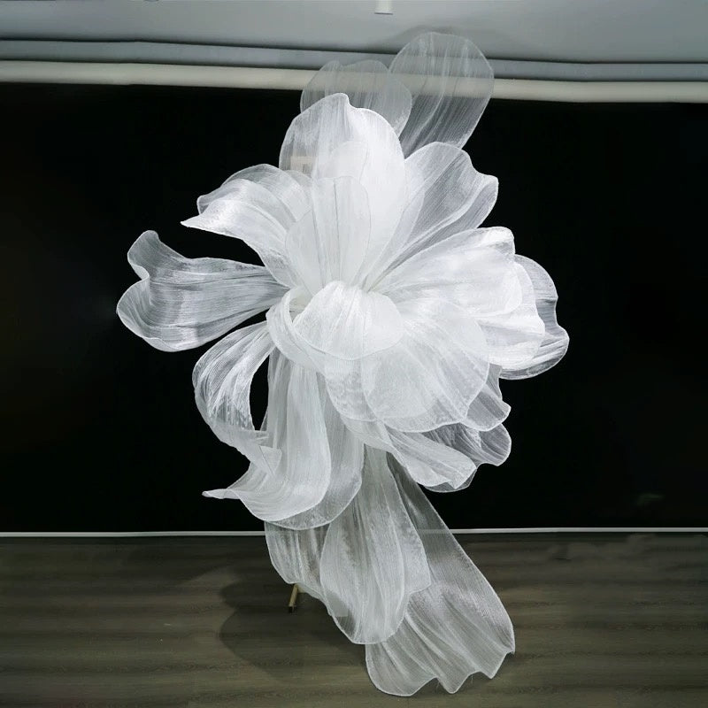 Flowerva Pure White Handmade Design Flower Styling Wedding&Party&Event Decoration