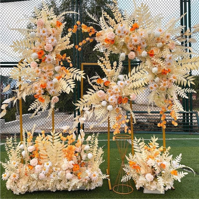 Flowerva Wedding Decor Floral Wall - Wedding Wall Flower Arrangement