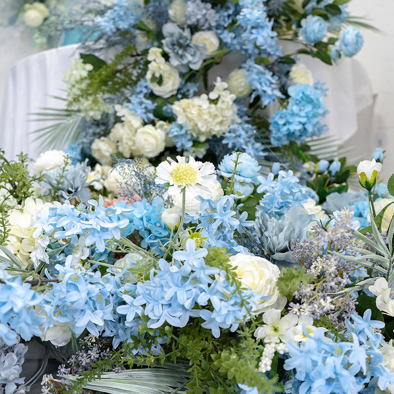 Flowerva  Blue Elegant Floor Flower Arrangements