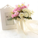 Flowerva   Blush Pink Rose Handheld Bouquet Floral