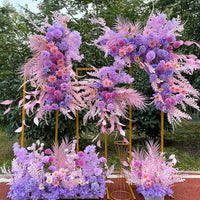 Flowerva Décoration de mariage Mur floral – Arrangement floral pour mur de mariage