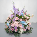 Flowerva – ensemble d'arrangements floraux simulés de style pastoral, arrangement décoratif d'extérieur violet
