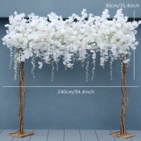 Flowerva Floral Scene Stage Flower Road Wedding Floral Decoration