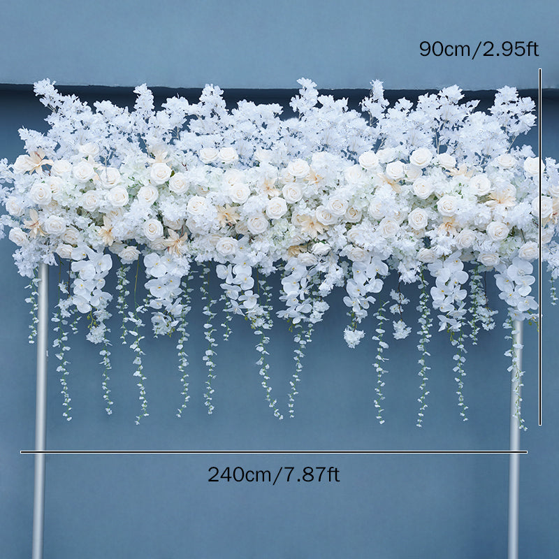 Flowerva Floral Scene Stage Flower Road Wedding Floral Decoration