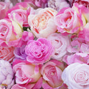 Flowerva Blush Pink and White Dreamy Floral Decor Backdrop Wedding Decor