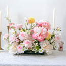 Flowerva Charmant arrangement floral de décoration de table d’événement de mariage