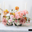 Flowerva Charmant arrangement floral de décoration de table d’événement de mariage