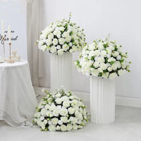 Flowerva Road guide rose artificial flower ball wedding decoration