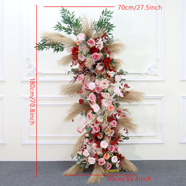 Flowerva Two Way Arch Floral Romantic Wedding Decoration