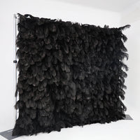 Flowerva  Stunning Balck Rose Cascade Flower Wall Flower wall