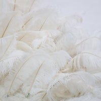 Flowerva Bohemian-Inspired White Feather Flower Wall for Wedding  Backdrops