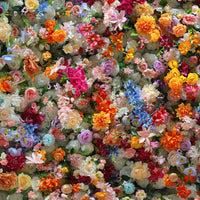 Flowerva  3/4 Rose Hydrangea Table Centre Piece Flower Ball Wedding Decoration Flower Arrangement Event Props Window Display