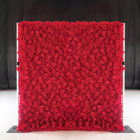 Flowerva Exquisite Elegant Red Floral Wedding Floral Wall Scene Wall Decor