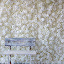 Flowerva Mur floral fantaisiste du pays des merveilles de roses