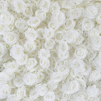 Flowerva Mur floral fantaisiste du pays des merveilles de roses