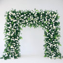 Flowerva Enchanting Verdant Green Arch Floral Wall  Wedding Party Decor