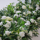 Flowerva Enchanting Verdant Green Arch Floral Wall  Wedding Party Decor