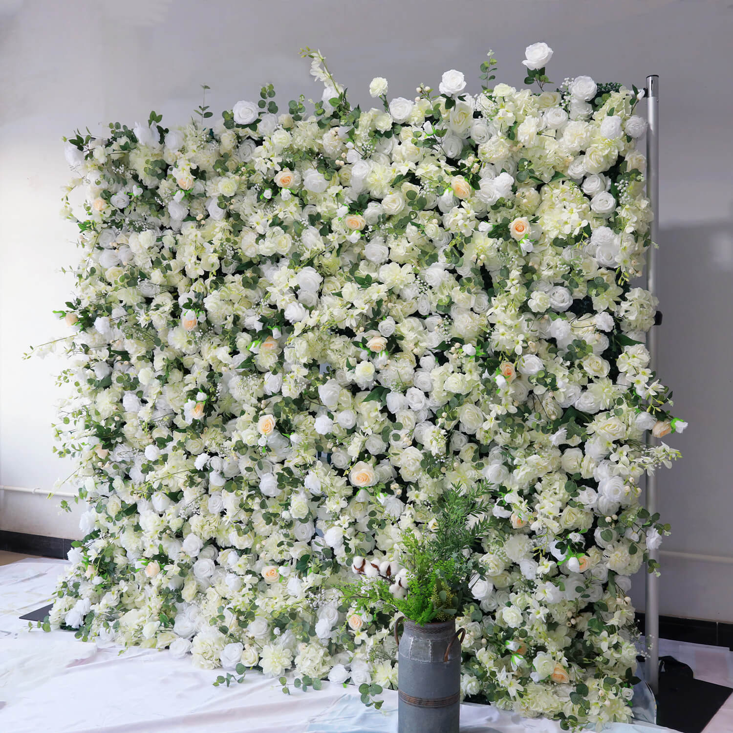 Flowerva Exquisite Mixed Colors Floral Wedding Floral Wall Scene Wall Decor