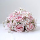 Flowerva Pastoral 30cm Rose Flower Ball Wedding Party Table Center Bonquet Arrangemen