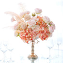 Flowerva – Bouquets de roses artificielles en plumes, pour desserts de mariage, centres de Table, Bouquets de fleurs