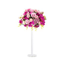 Flowerva Banquet Decoration Simulation Flower Ball Deluxe 50cm Wedding Table Center Piece Acrylic Crystal Bracket