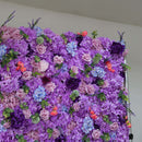 Flowerva Regal Purple Elegant Floral Wall Decor