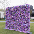 Flowerva Regal Purple Décoration murale florale élégante