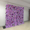 Flowerva Regal Purple Elegant Floral Wall Decor