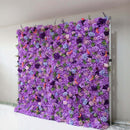 Flowerva Regal Purple Elegant Floral Wall Decor