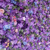 Flowerva Regal Purple Décoration murale florale élégante