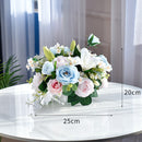 Flowerva Wedding Decoration Fresh And Natural  Table Artificial Flowers Arrangements