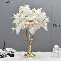 Flowerva Enchanting Wedding Table Flower Bouquet Styling